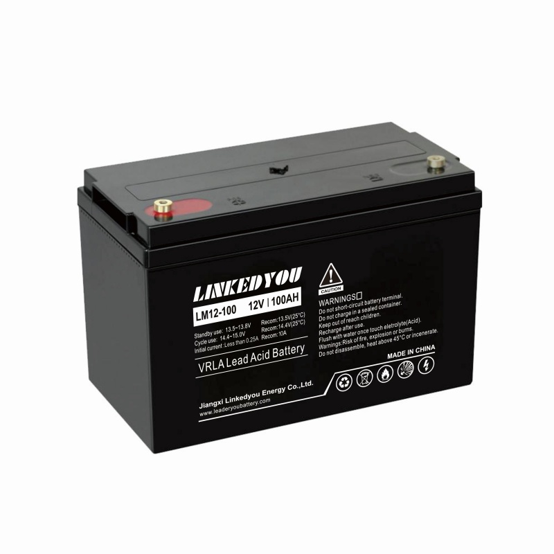 12V100AH Solar Lead Acid Battery